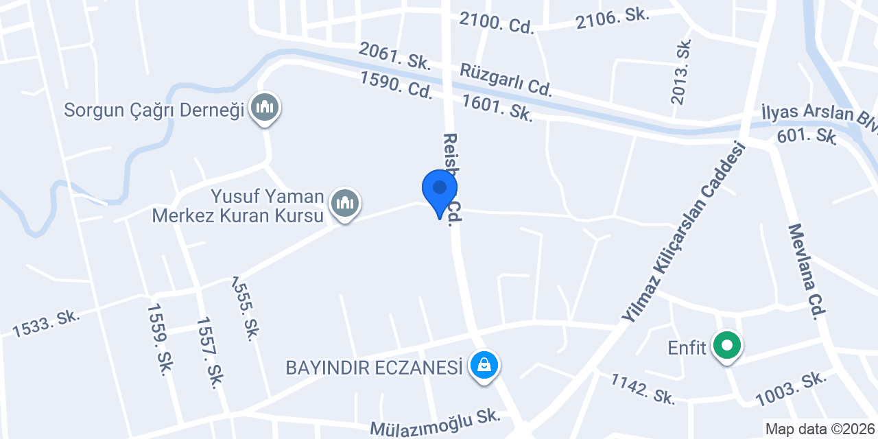 Adora Mobilya konumu
