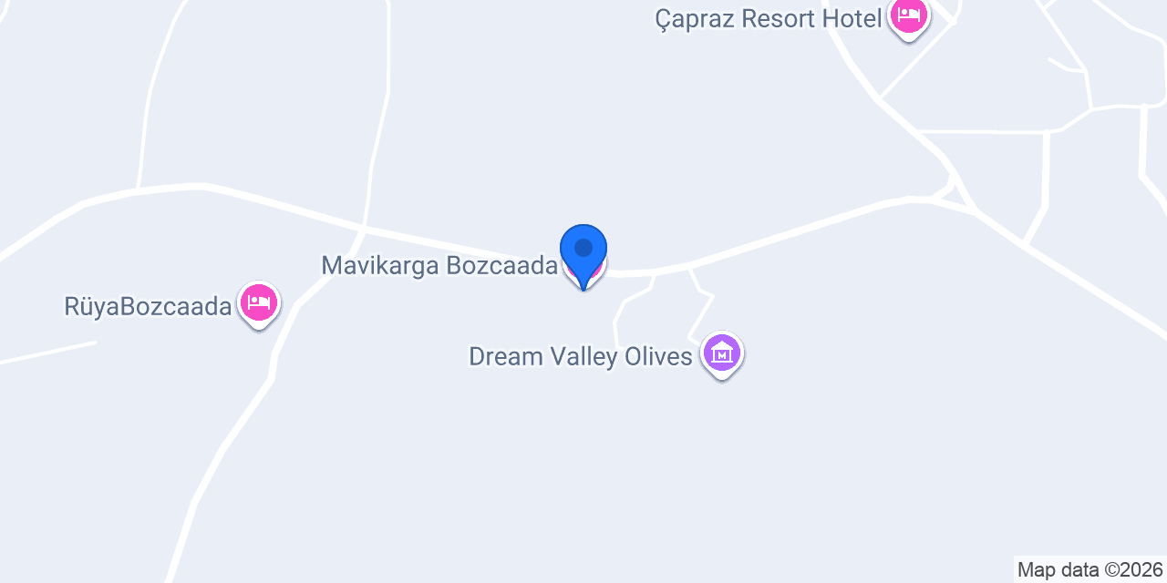 Mavikarga Bozcaada konumu