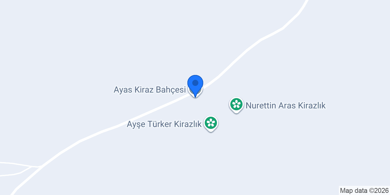 Ayas Kiraz Bahçesi konumu