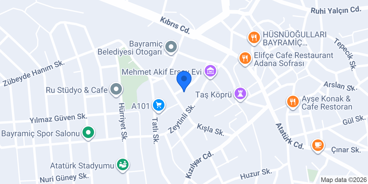 Veteriner Hekim Nadir Topaloğlu konumu