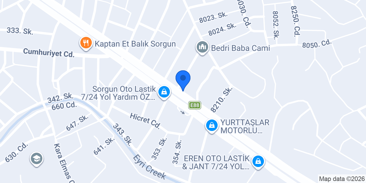 Akdağ Bambu konumu