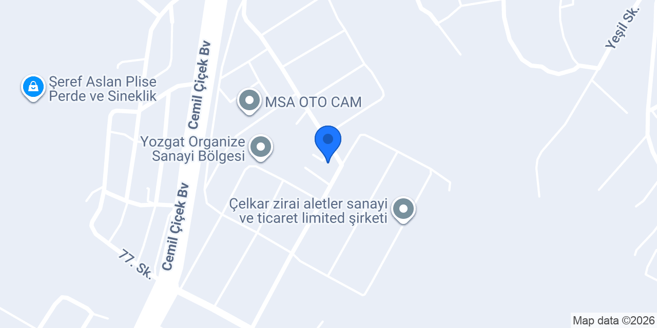 Bozkurt Mermer konumu