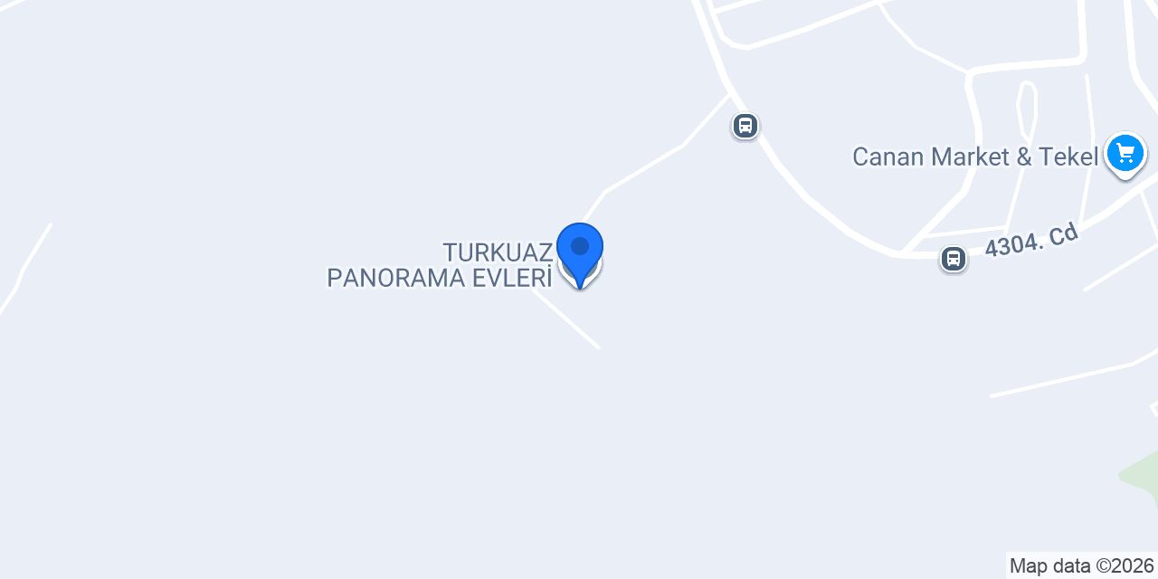 TURKUAZ PANORAMA EVLERİ konumu