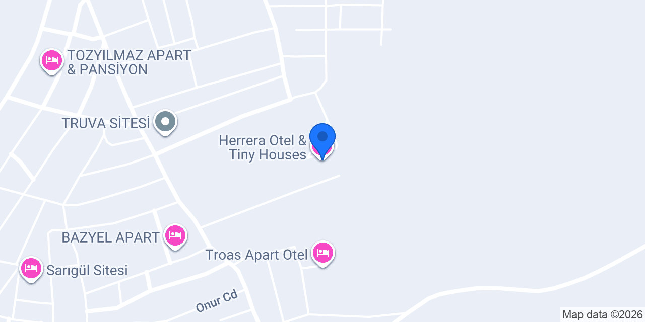 Herrera Otel & Tiny Houses konumu