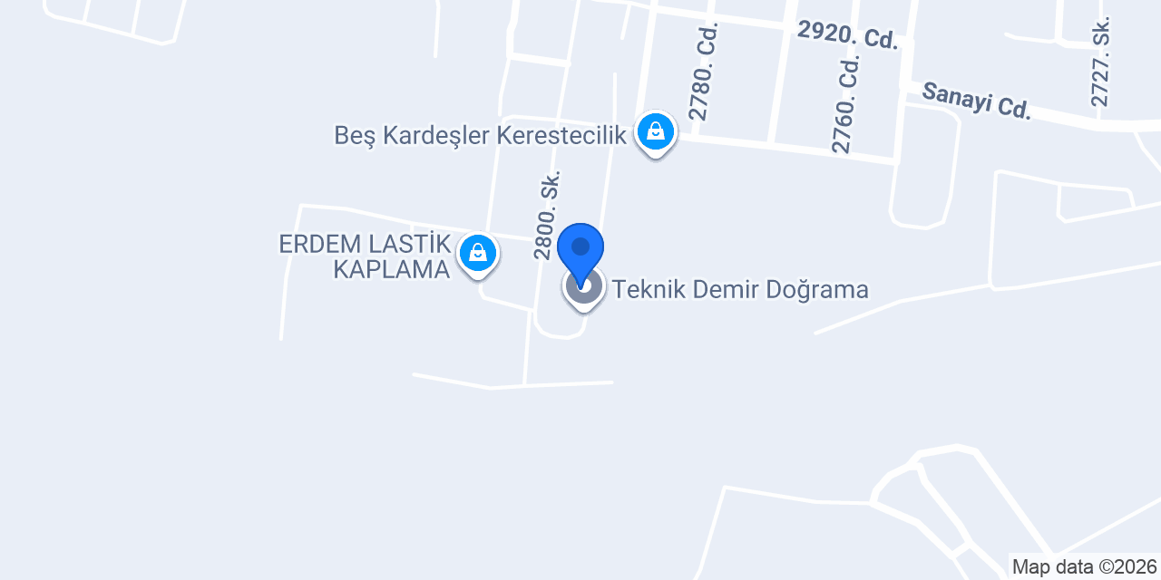 Kılıç römork san. Ve Tarım makinaları konumu