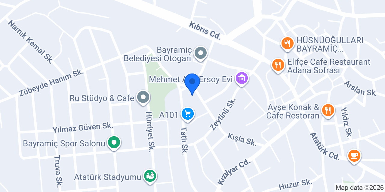 Atakoğlu piliç market konumu