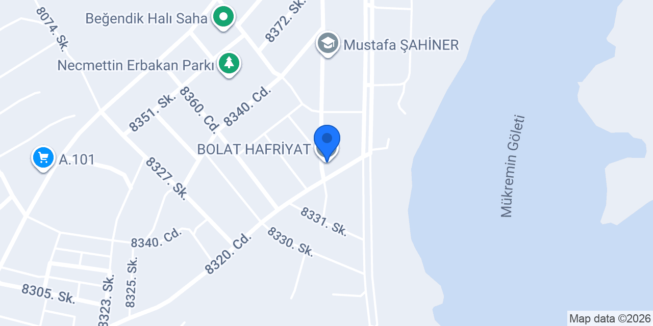 BOLAT HAFRİYAT konumu