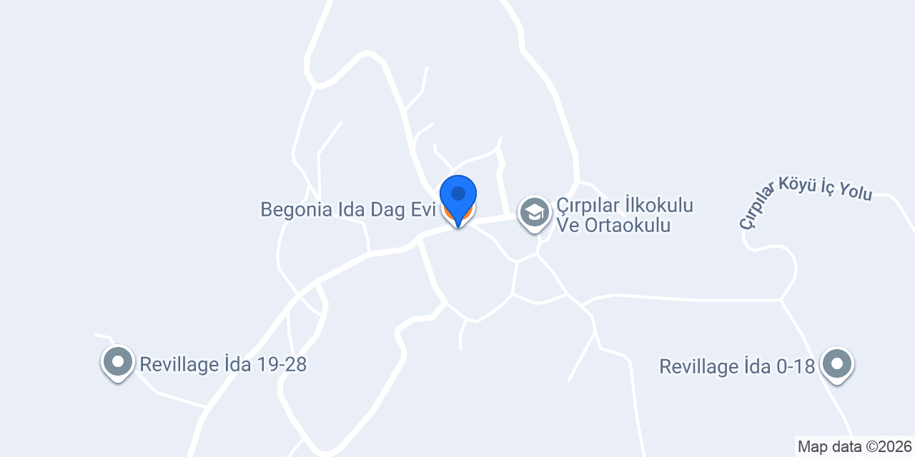 Begonia Ida Dag Evi konumu