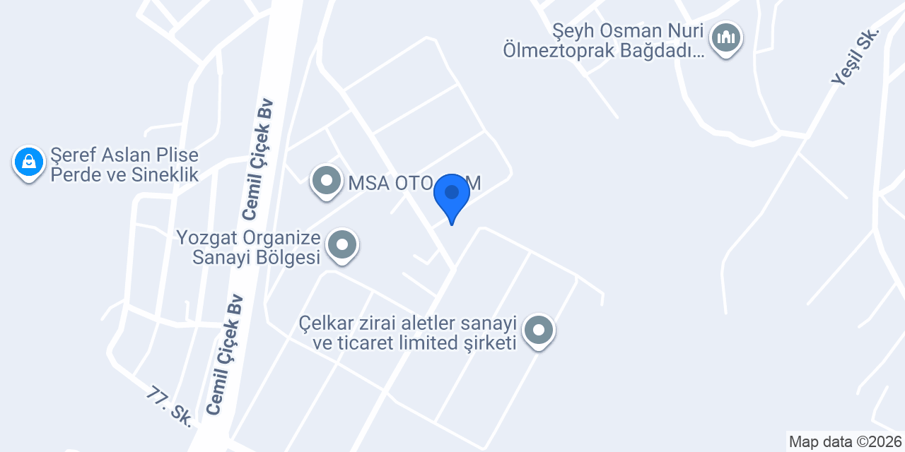 Kutlusay Yapı Malzemeleri konumu