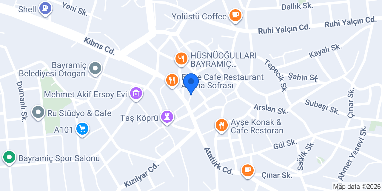 Nöbetçi Büfe konumu