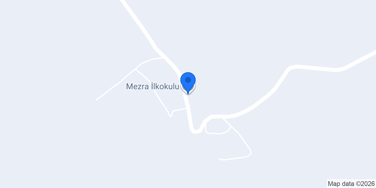 Mezra İlkokulu konumu