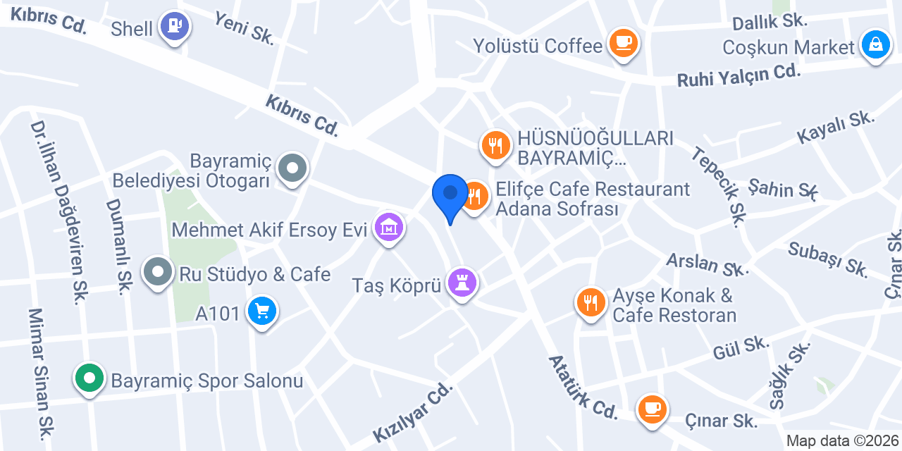 Laden Coffee konumu