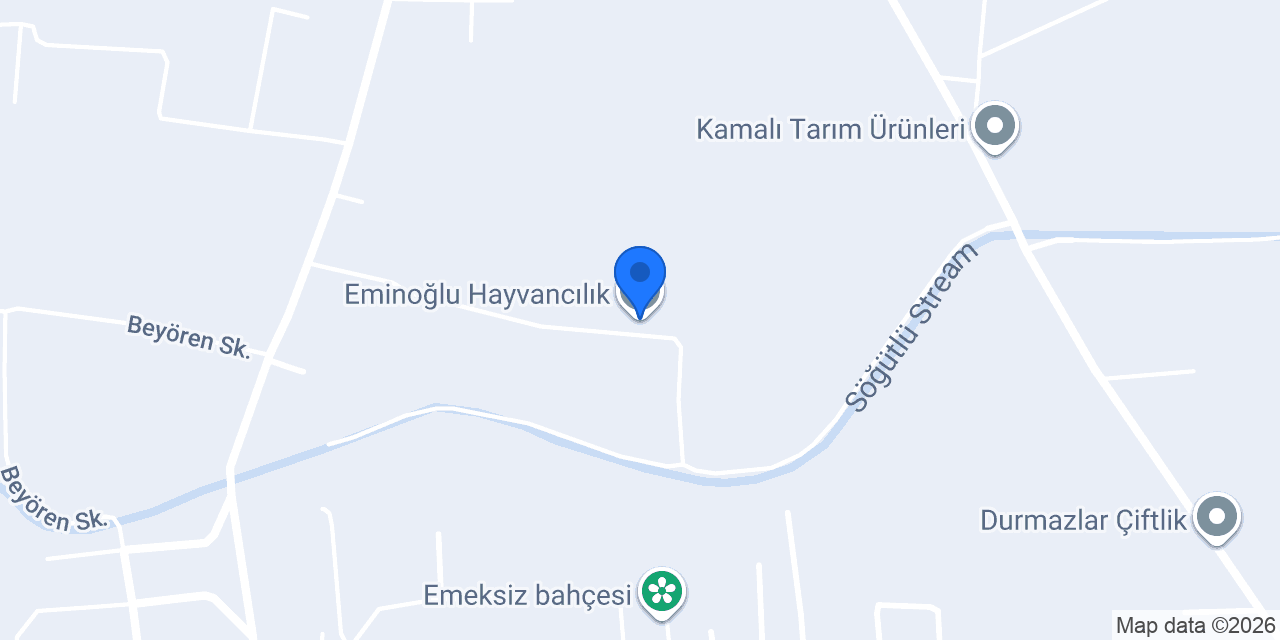 Eminoğlu Hayvancılık konumu