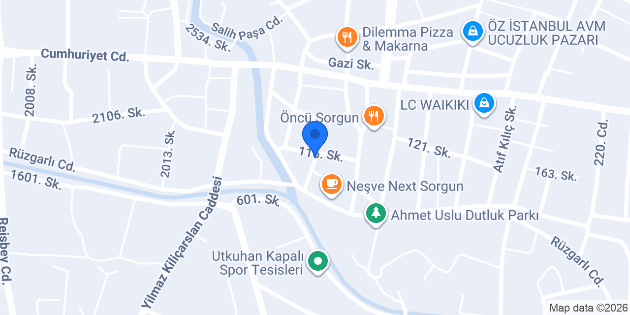 Yiğit Optik konumu