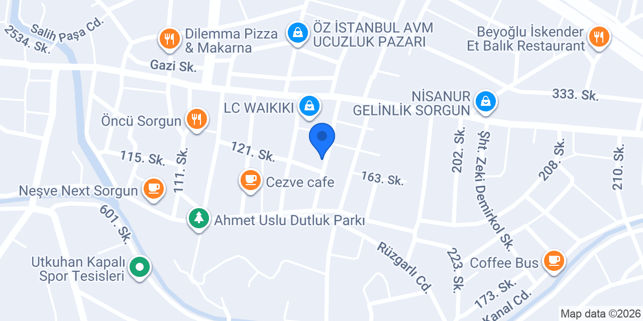 Altuğ Veteriner Kliniği konumu