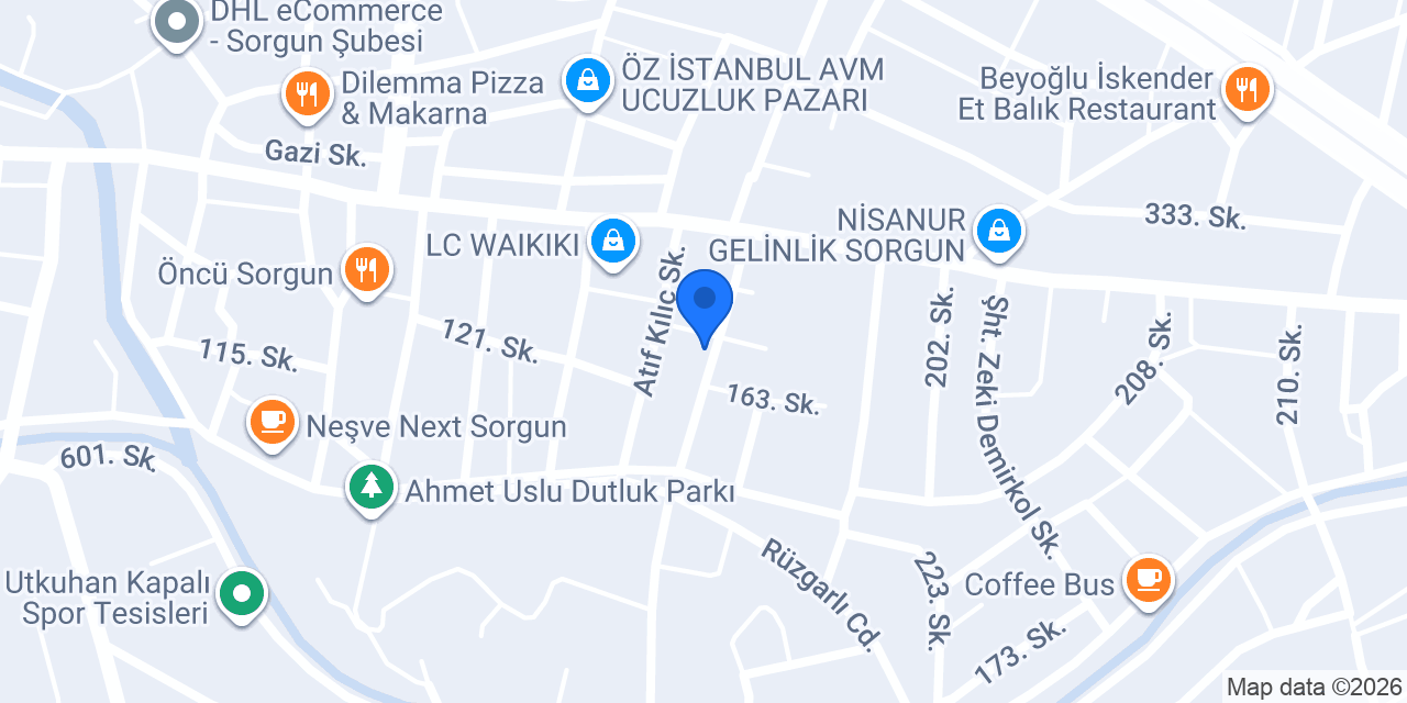 Yükseller Döner konumu