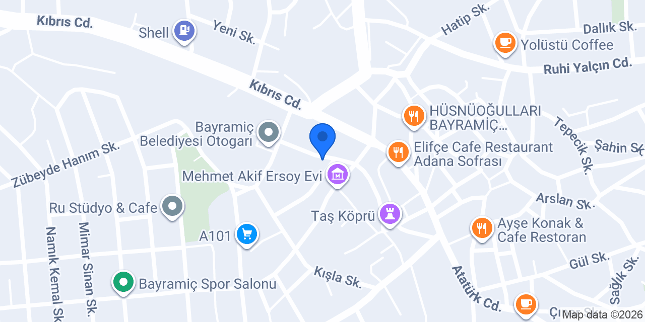 BAYDAR TİCARET konumu