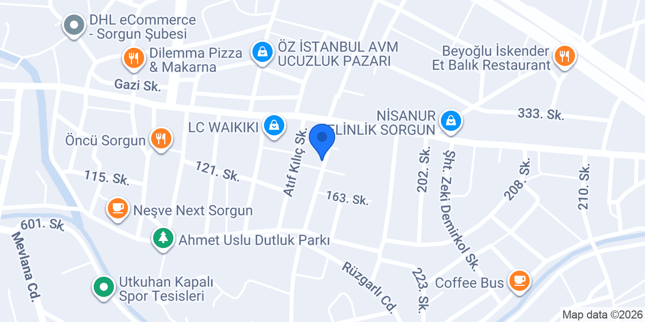 UYAR TİCARET ORMAN ÜRÜNLERİ konumu