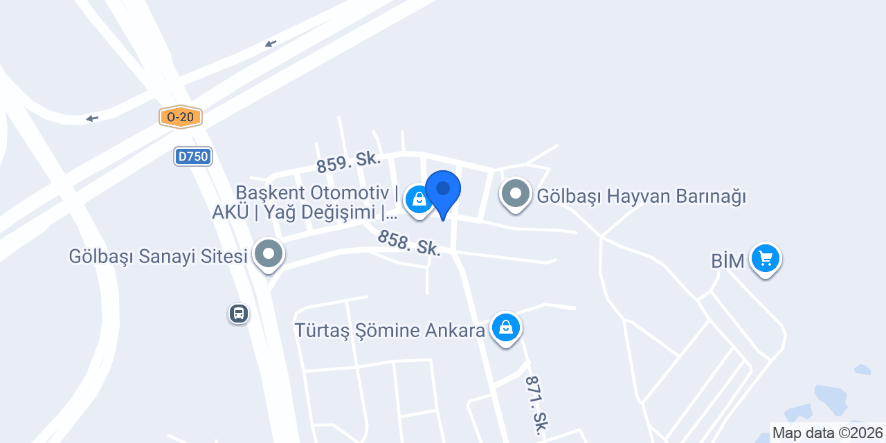 Erceyiş Oto konumu