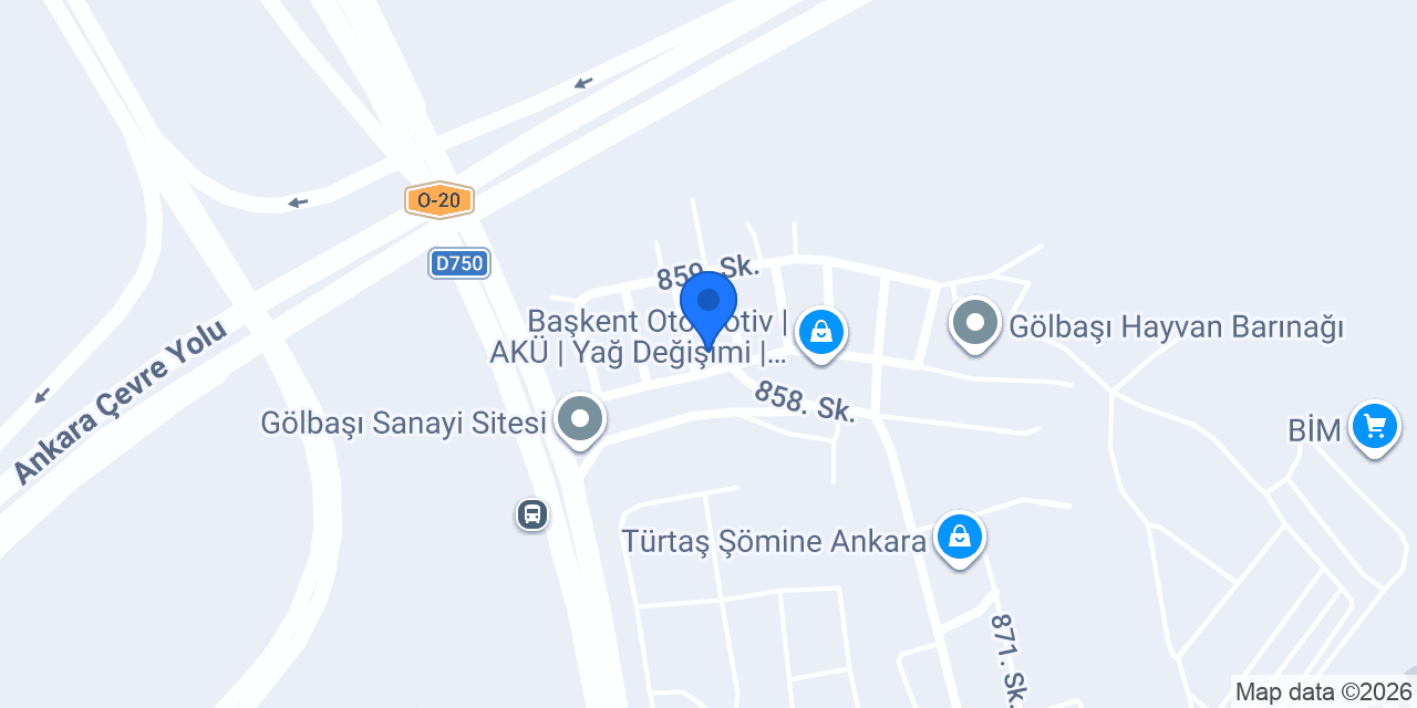 Göl Oto konumu