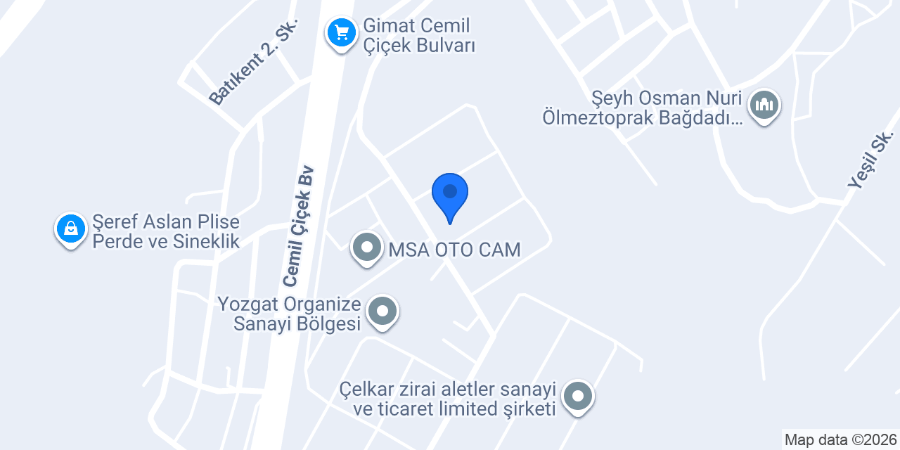 Adaş Mobilya konumu
