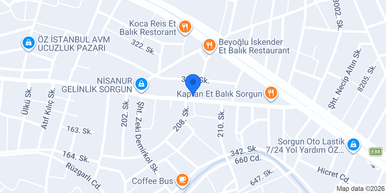 ÖNCÜ MUTFAK MOBİLYA konumu