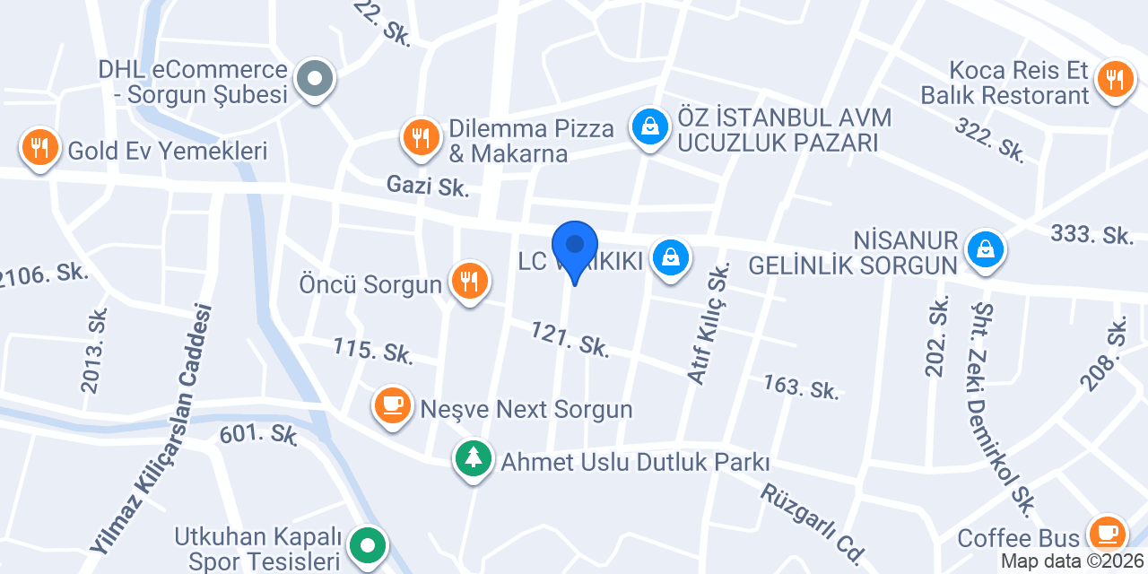 Aura Coiffeur konumu