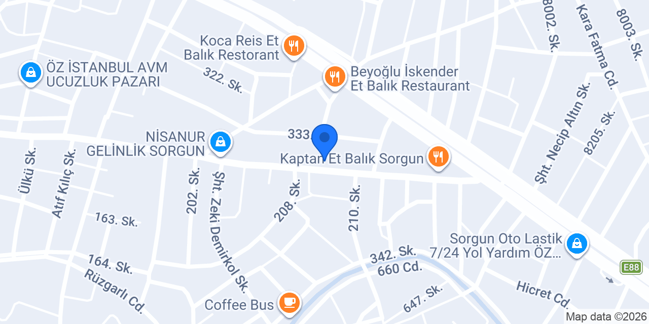 TUNA BAKLİYAT konumu