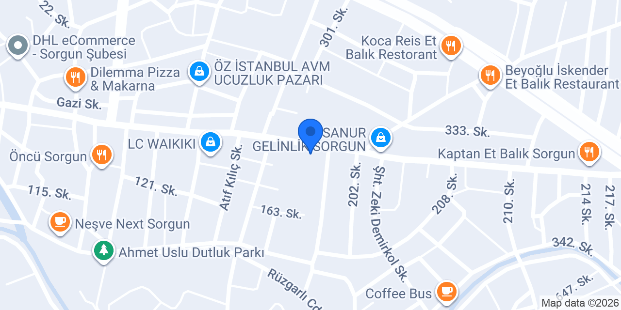 Zenana Terzi/ Modaevi konumu
