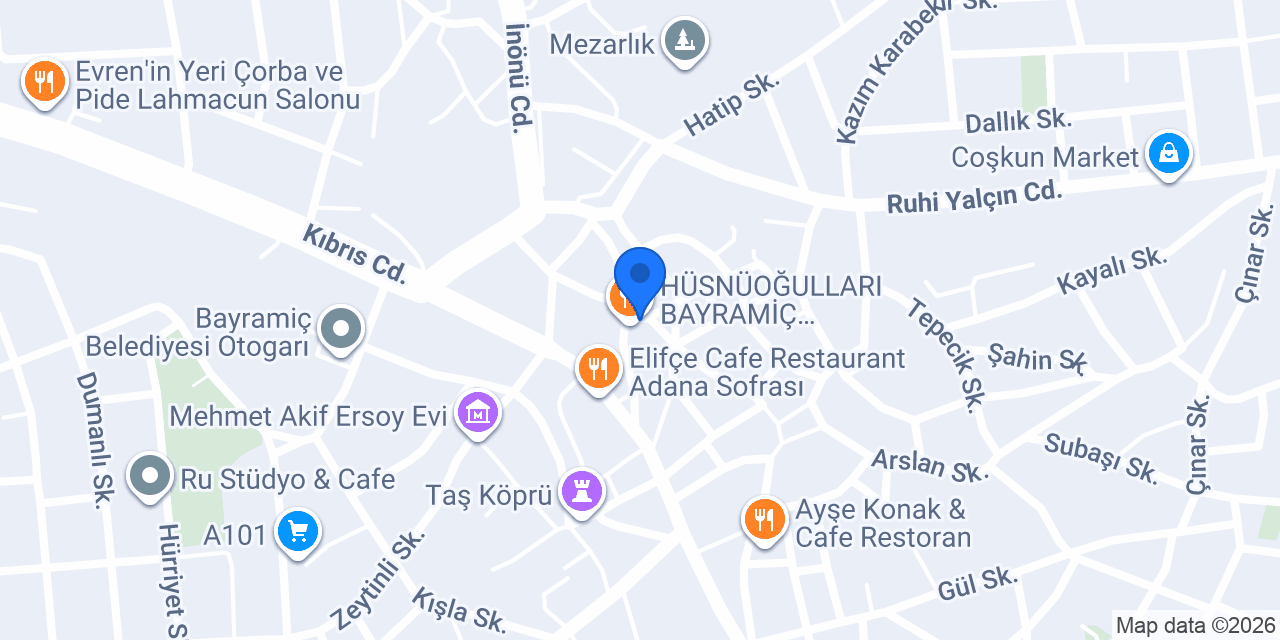 Özennet İnternet Cafe konumu