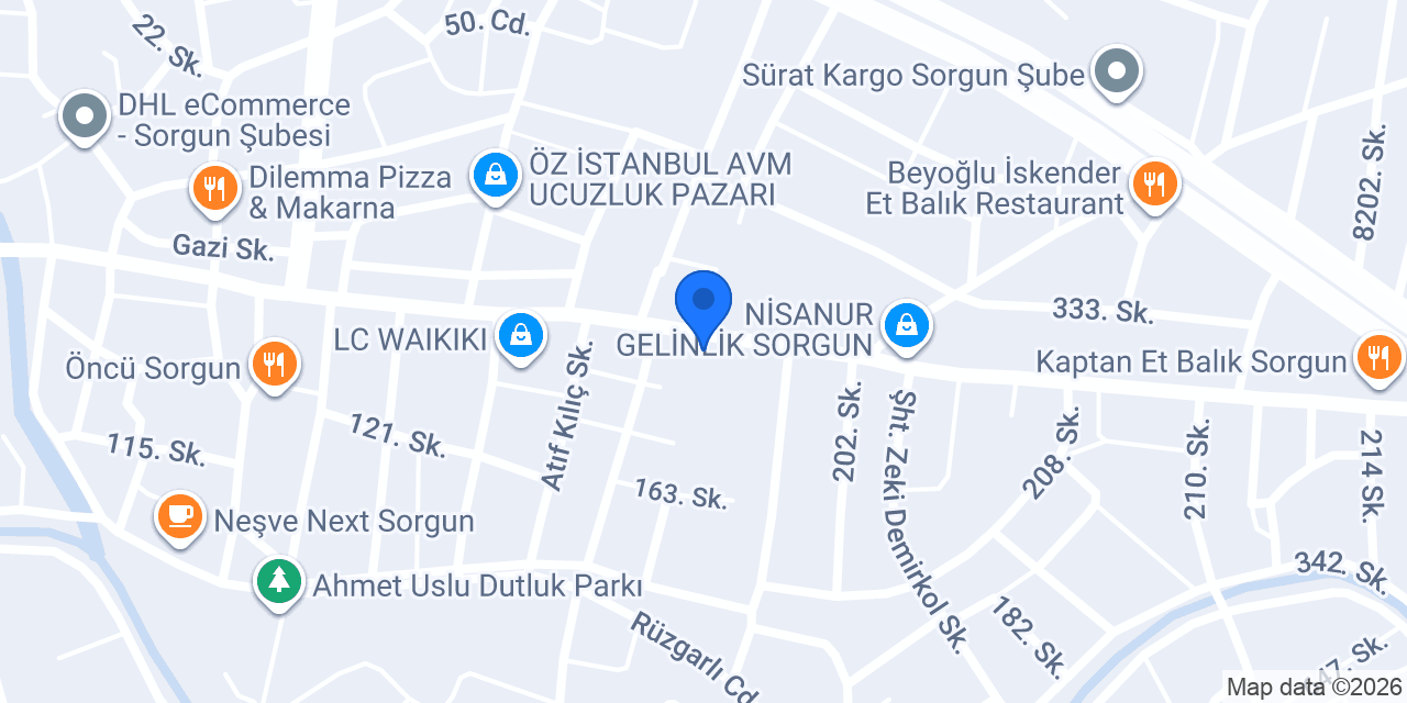 TAKOS konumu
