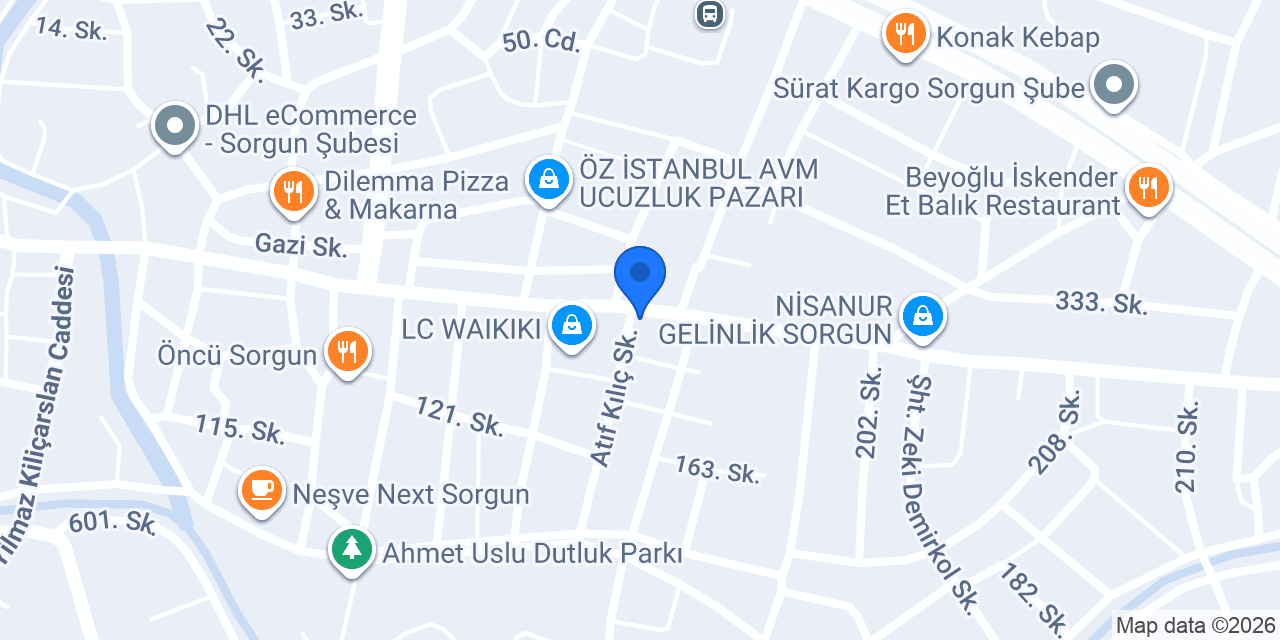 CAFEM 7 NARGİLE WAFFLE ve HAMBURGER konumu