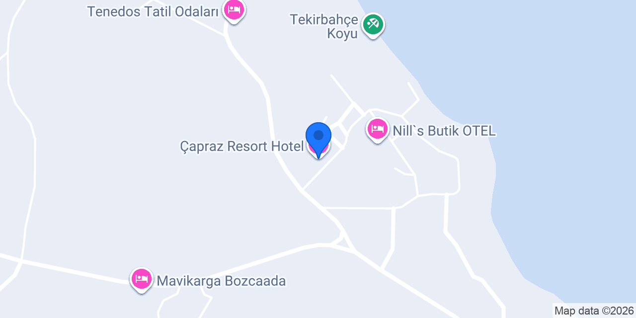 Çapraz Resort Hotel konumu
