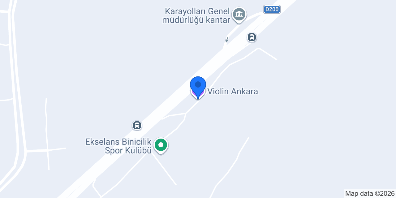 Violin Ankara konumu