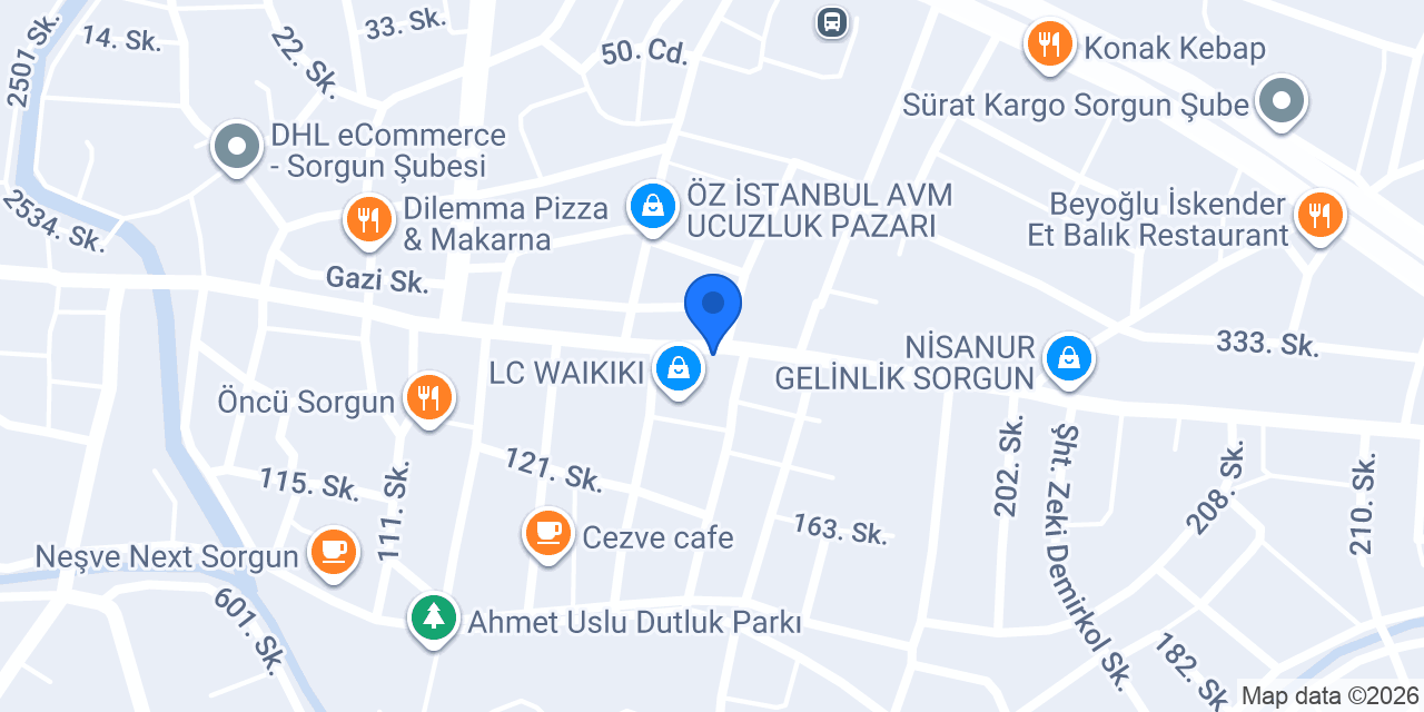 Diş Hekimi Neşe Çenesiz konumu