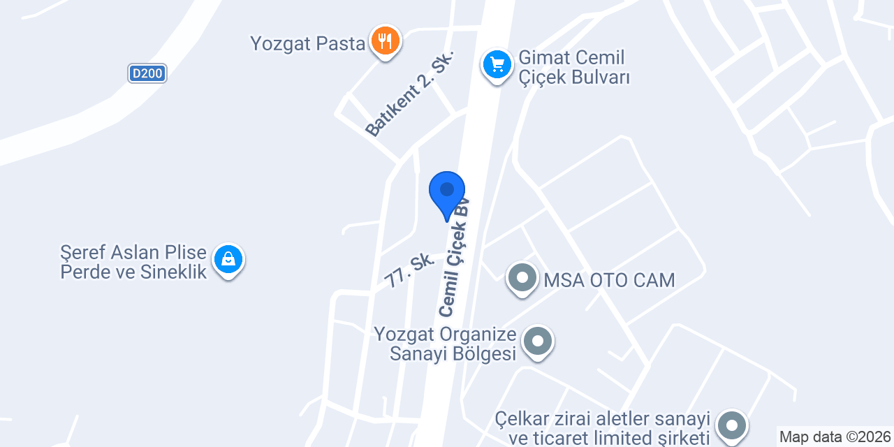 EVİM LİNE MOBİLYA konumu