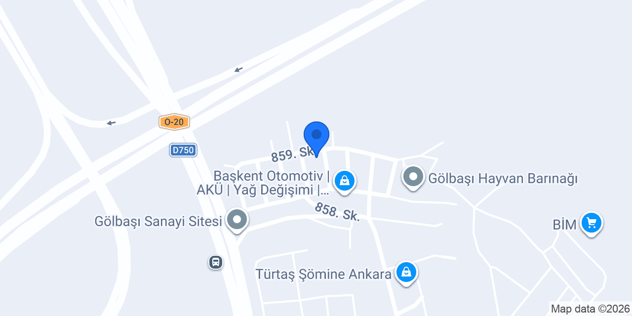 Kayalar Oto Kaporta Boya konumu