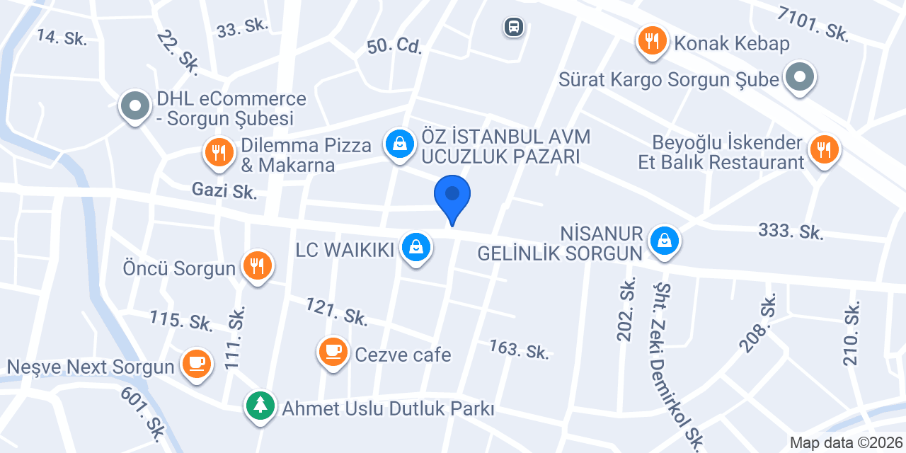Başarır Hukuk ve Danışmanlık Bürosu Av.Onur Can BAŞARIR konumu