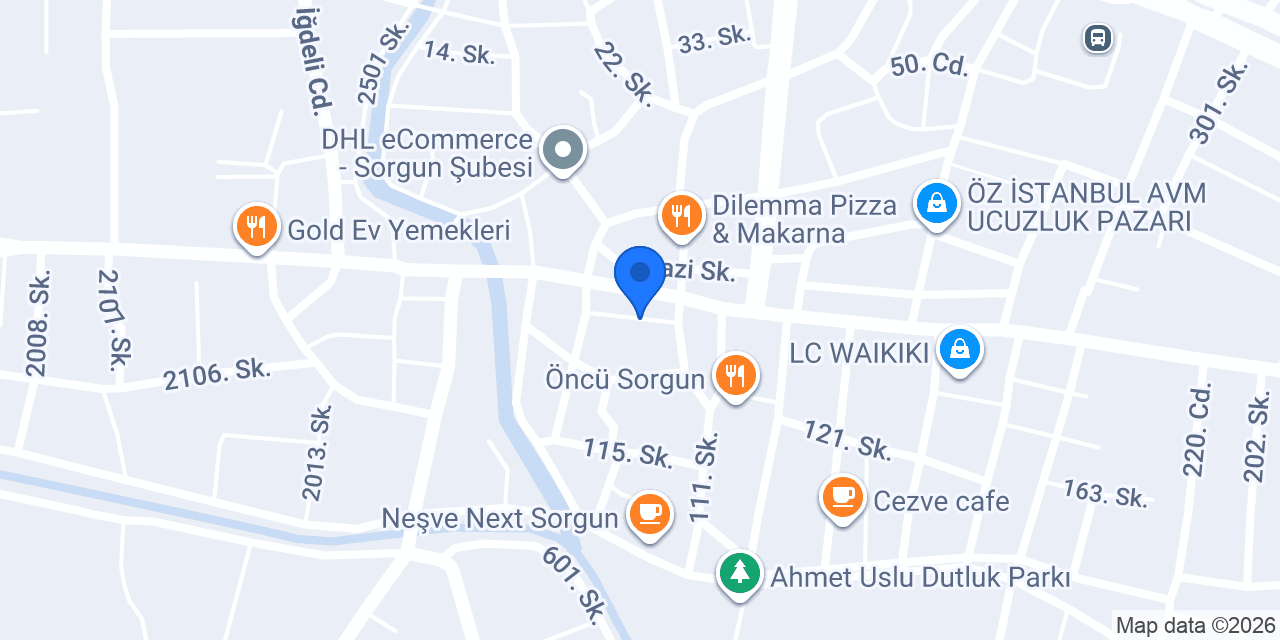 Güven Ticaret konumu