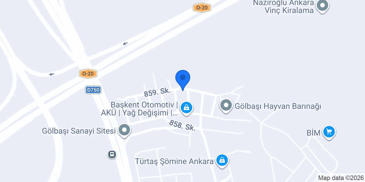 Ülger Oto konumu