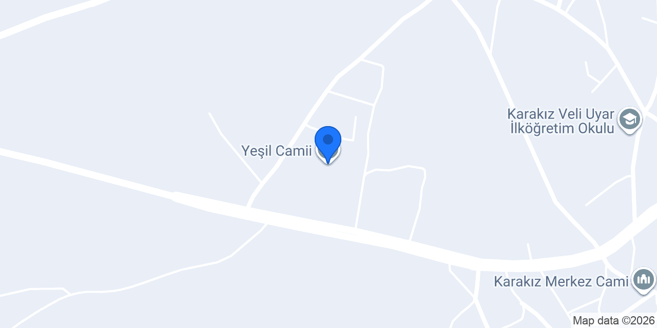 Yeşil Camii konumu