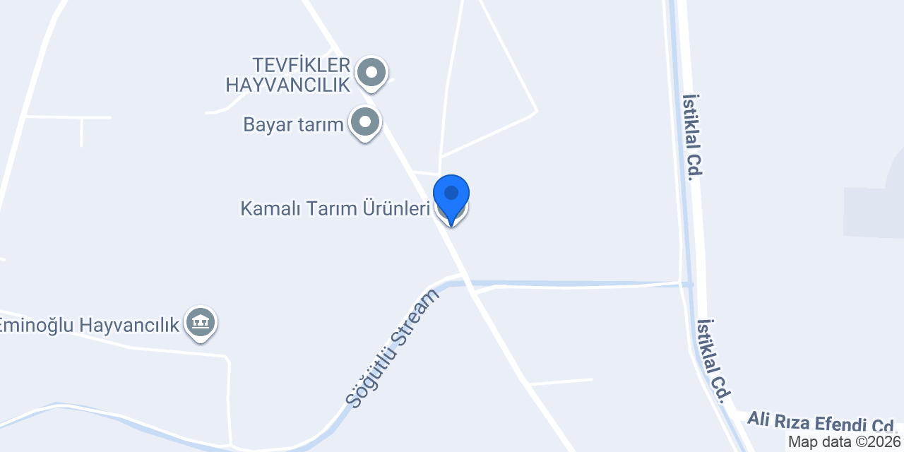 Kamalı Tarım Ürünleri konumu