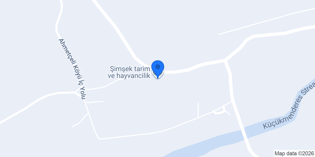 Şimşek tarim ve hayvancilik konumu