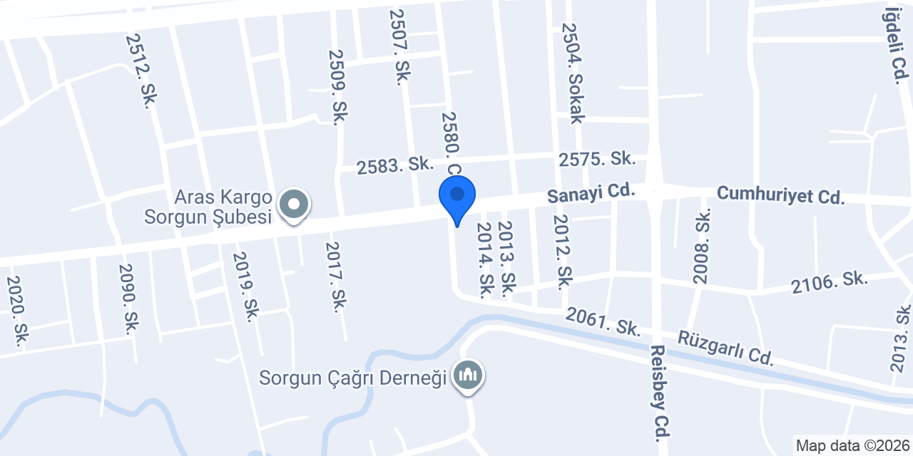 Kocak Mobilya konumu