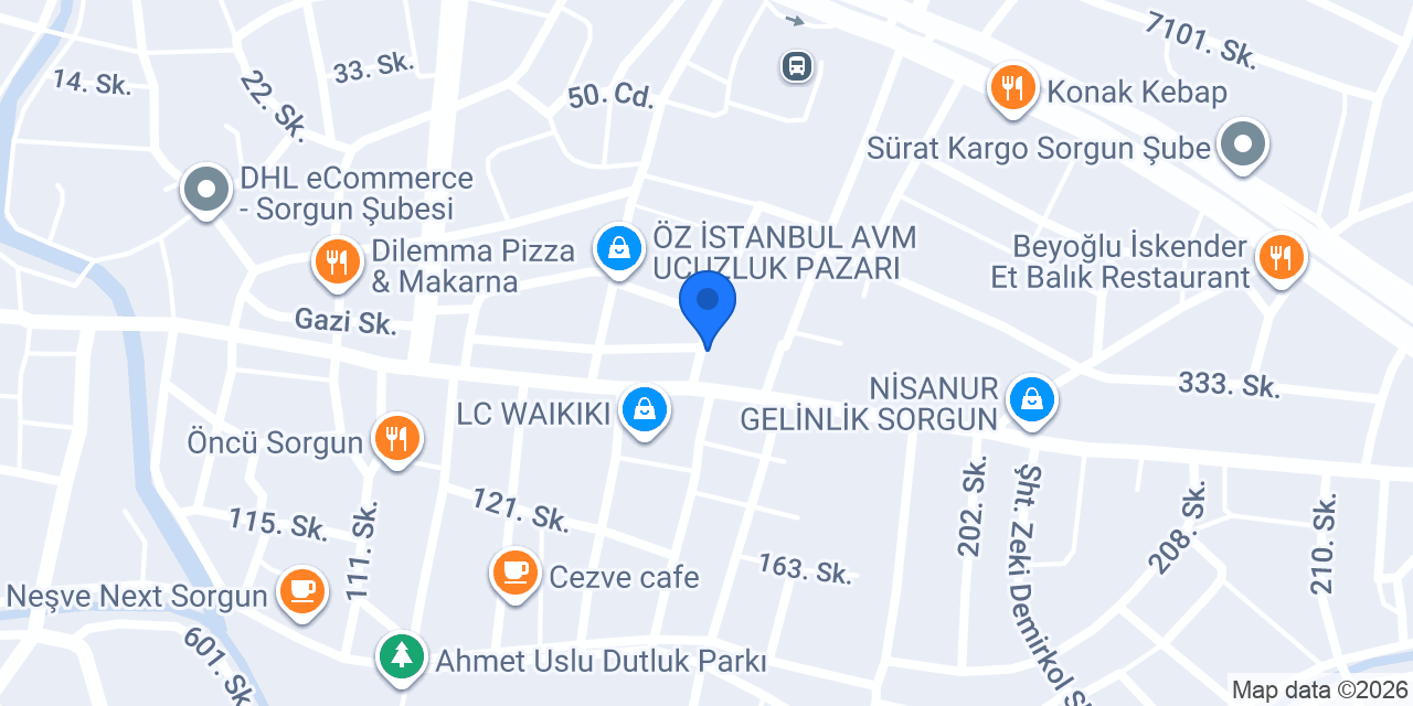 Ess Coiffeur Sorgun konumu