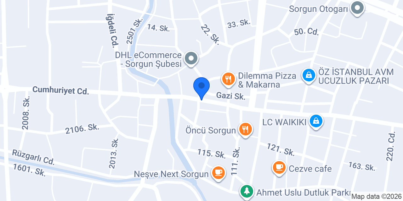 Soybir Eczanesi konumu