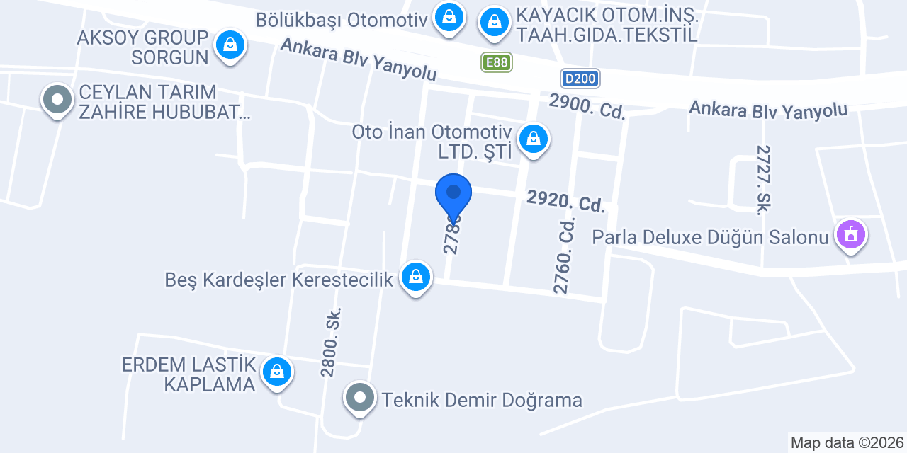 BOZOK MERMER konumu