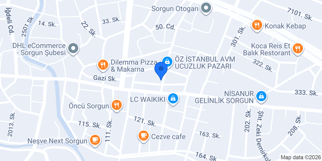 Taşkanlar konumu