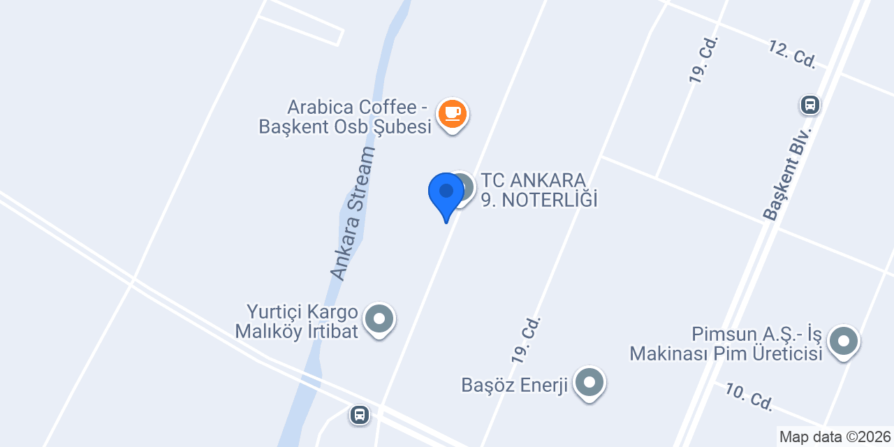 Başkent Teknik Hırdavat konumu