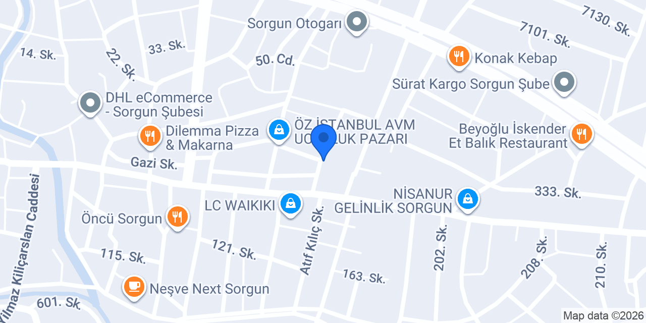 Beka yapı market konumu